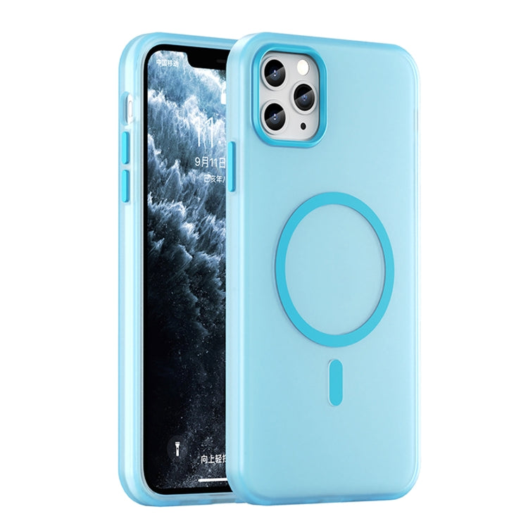 MagSafe Frosted Translucent TPU + PC Full Coverage Phone Case, For iPhone 12 Pro Max, For iPhone 12 Pro, For iPhone 11 Pro Max, For iPhone 11, For iPhone 11 Pro