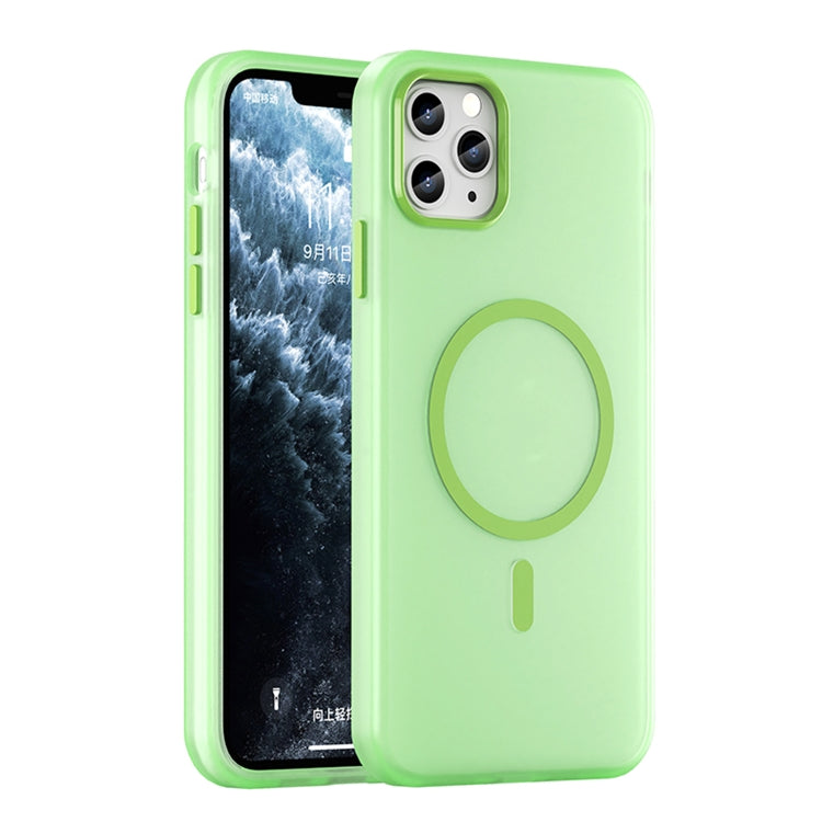 MagSafe Frosted Translucent TPU + PC Full Coverage Phone Case, For iPhone 12 Pro Max, For iPhone 12 Pro, For iPhone 11 Pro Max, For iPhone 11, For iPhone 11 Pro