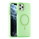 MagSafe Frosted Translucent TPU + PC Full Coverage Phone Case, For iPhone 12 Pro Max, For iPhone 12 Pro, For iPhone 11 Pro Max, For iPhone 11, For iPhone 11 Pro
