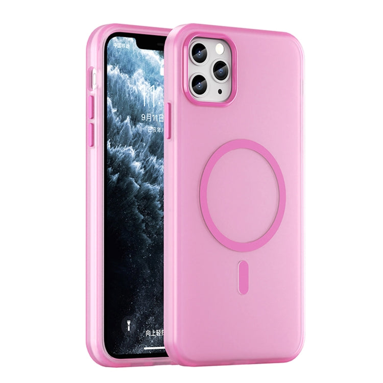 MagSafe Frosted Translucent TPU + PC Full Coverage Phone Case, For iPhone 12 Pro Max, For iPhone 12 Pro, For iPhone 11 Pro Max, For iPhone 11, For iPhone 11 Pro