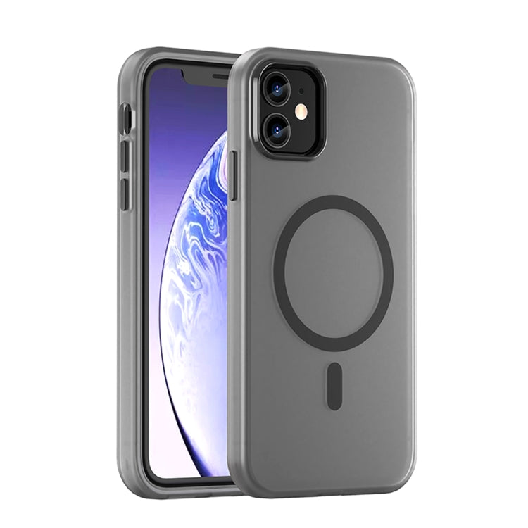 MagSafe Frosted Translucent TPU + PC Full Coverage Phone Case, For iPhone 12 Pro Max, For iPhone 12 Pro, For iPhone 11 Pro Max, For iPhone 11, For iPhone 11 Pro