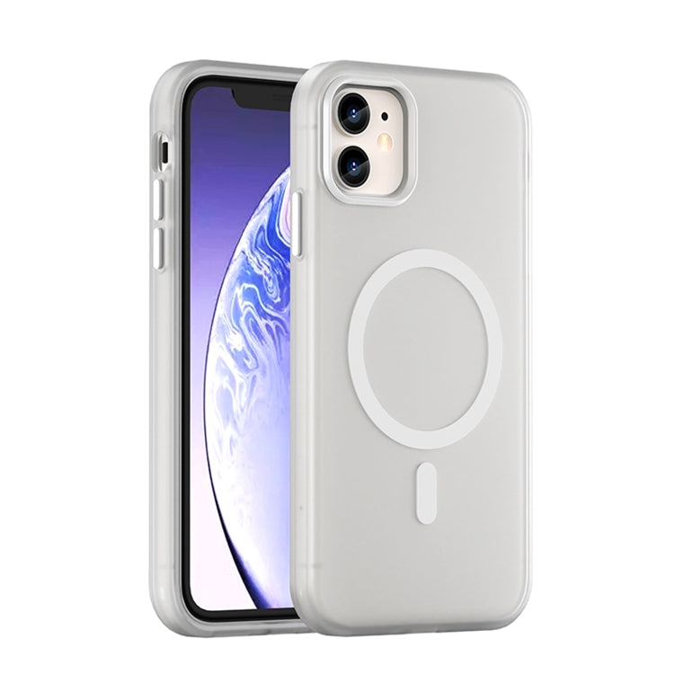 MagSafe Frosted Translucent TPU + PC Full Coverage Phone Case, For iPhone 12 Pro Max, For iPhone 12 Pro, For iPhone 11 Pro Max, For iPhone 11, For iPhone 11 Pro