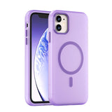 MagSafe Frosted Translucent TPU + PC Full Coverage Phone Case, For iPhone 12 Pro Max, For iPhone 12 Pro, For iPhone 11 Pro Max, For iPhone 11, For iPhone 11 Pro