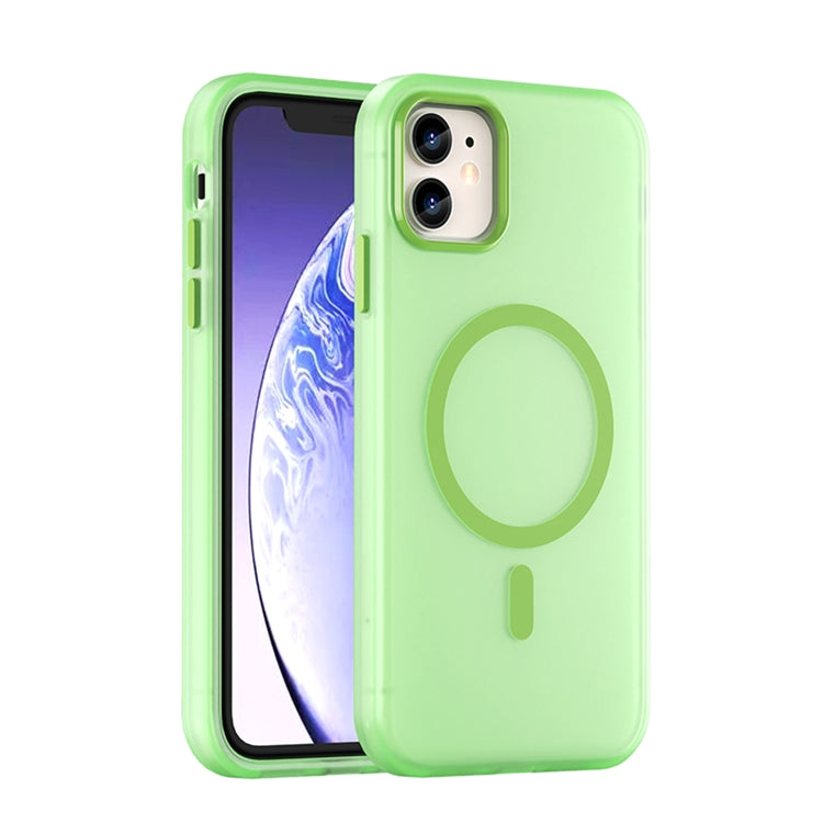 MagSafe Frosted Translucent TPU + PC Full Coverage Phone Case, For iPhone 12 Pro Max, For iPhone 12 Pro, For iPhone 11 Pro Max, For iPhone 11, For iPhone 11 Pro