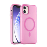 MagSafe Frosted Translucent TPU + PC Full Coverage Phone Case, For iPhone 12 Pro Max, For iPhone 12 Pro, For iPhone 11 Pro Max, For iPhone 11, For iPhone 11 Pro