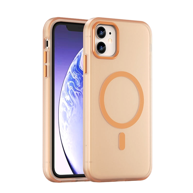 MagSafe Frosted Translucent TPU + PC Full Coverage Phone Case, For iPhone 12 Pro Max, For iPhone 12 Pro, For iPhone 11 Pro Max, For iPhone 11, For iPhone 11 Pro