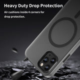 MagSafe Frosted Translucent TPU + PC Full Coverage Phone Case, For iPhone 11 Pro