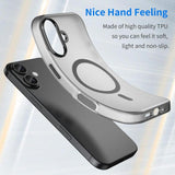 MagSafe Frosted Translucent TPU + PC Full Coverage Phone Case, For iPhone 18, For iPhone 18 Pro, For iPhone 18 Pro Max, For iPhone 17e / 16e, For iPhone 17 Pro Max