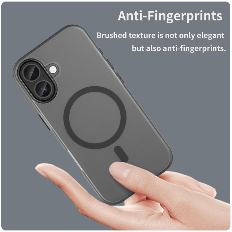 MagSafe Frosted Translucent TPU + PC Full Coverage Phone Case, For iPhone 18, For iPhone 18 Pro, For iPhone 18 Pro Max, For iPhone 17e / 16e, For iPhone 17 Pro Max