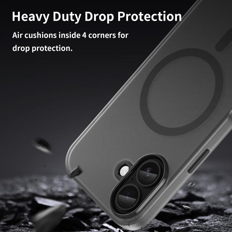 MagSafe Frosted Translucent TPU + PC Full Coverage Phone Case, For iPhone 18, For iPhone 18 Pro, For iPhone 18 Pro Max, For iPhone 17e / 16e, For iPhone 17 Pro Max