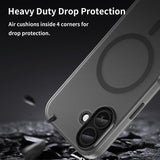 MagSafe Frosted Translucent TPU + PC Full Coverage Phone Case, For iPhone 18, For iPhone 18 Pro, For iPhone 18 Pro Max, For iPhone 17e / 16e, For iPhone 17 Pro Max