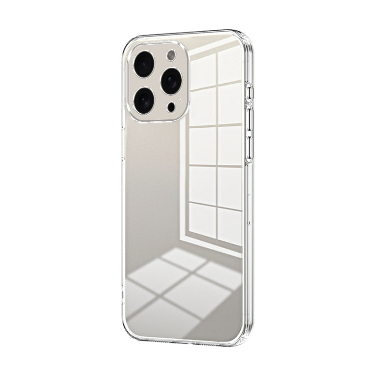 Transparent Plating Fine Hole Phone Case, For iPhone 16 Pro, For iPhone 16 Plus, For iPhone 16, For iPhone 15 Pro Max, For iPhone 15 Pro, For iPhone 15 Plus