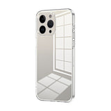 Transparent Plating Fine Hole Phone Case, For iPhone 15, For iPhone 14 Plus, For iPhone 14, For iPhone 14 Pro, For iPhone 14 Pro Max, For iPhone SE 2022 / 2020 / 8 / 7