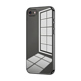 Transparent Plating Fine Hole Phone Case, For iPhone 15, For iPhone 14 Plus, For iPhone 14, For iPhone 14 Pro, For iPhone 14 Pro Max, For iPhone SE 2022 / 2020 / 8 / 7