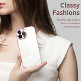 Transparent Plating Fine Hole Phone Case, For iPhone 13 Pro Max, For iPhone 13 Pro, For iPhone 13, For iPhone 12, For iPhone 12 Pro Max, For iPhone 12 Pro