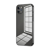 Transparent Plating Fine Hole Phone Case, For iPhone 11 Pro Max, For iPhone 11, For iPhone 11 Pro, For iPhone X / XS, For iPhone XR, For iPhone XS Max