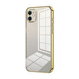 Transparent Plating Fine Hole Phone Case, For iPhone 11 Pro Max, For iPhone 11, For iPhone 11 Pro, For iPhone X / XS, For iPhone XR, For iPhone XS Max