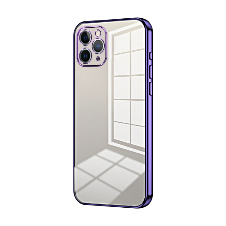 Transparent Plating Fine Hole Phone Case, For iPhone 11 Pro Max, For iPhone 11, For iPhone 11 Pro, For iPhone X / XS, For iPhone XR, For iPhone XS Max