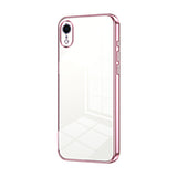 Transparent Plating Fine Hole Phone Case, For iPhone 11 Pro Max, For iPhone 11, For iPhone 11 Pro, For iPhone X / XS, For iPhone XR, For iPhone XS Max