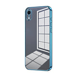 Transparent Plating Fine Hole Phone Case, For iPhone 11 Pro Max, For iPhone 11, For iPhone 11 Pro, For iPhone X / XS, For iPhone XR, For iPhone XS Max