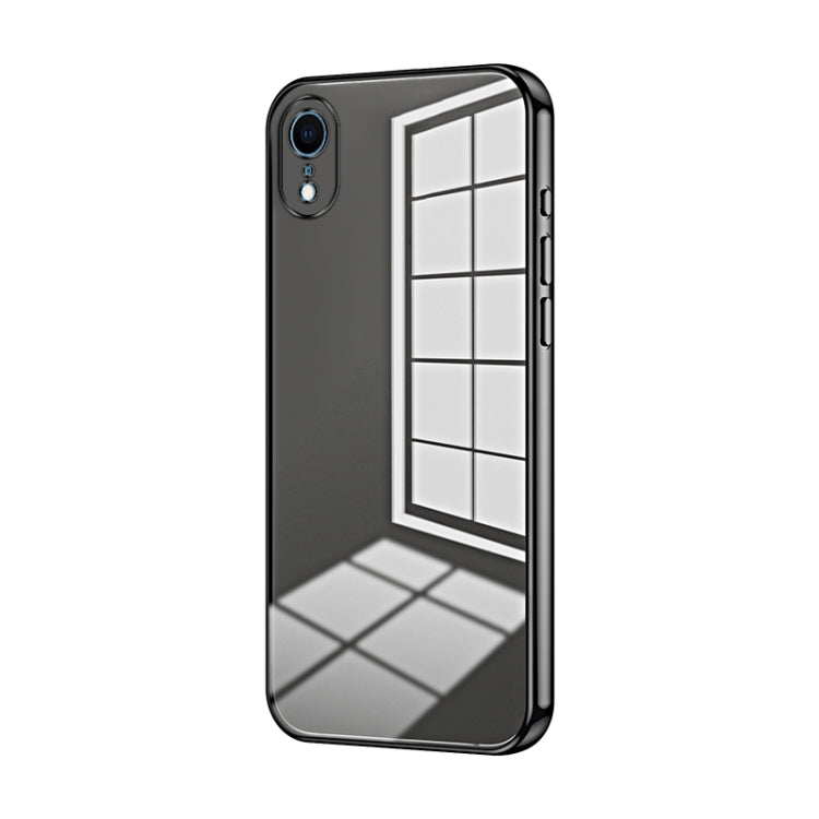 Transparent Plating Fine Hole Phone Case, For iPhone 11 Pro Max, For iPhone 11, For iPhone 11 Pro, For iPhone X / XS, For iPhone XR, For iPhone XS Max