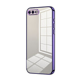 Transparent Plating Fine Hole Phone Case, For iPhone 8 Plus / 7 Plus