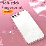 Transparent Plating Fine Hole Phone Case, For iPhone 8 Plus / 7 Plus