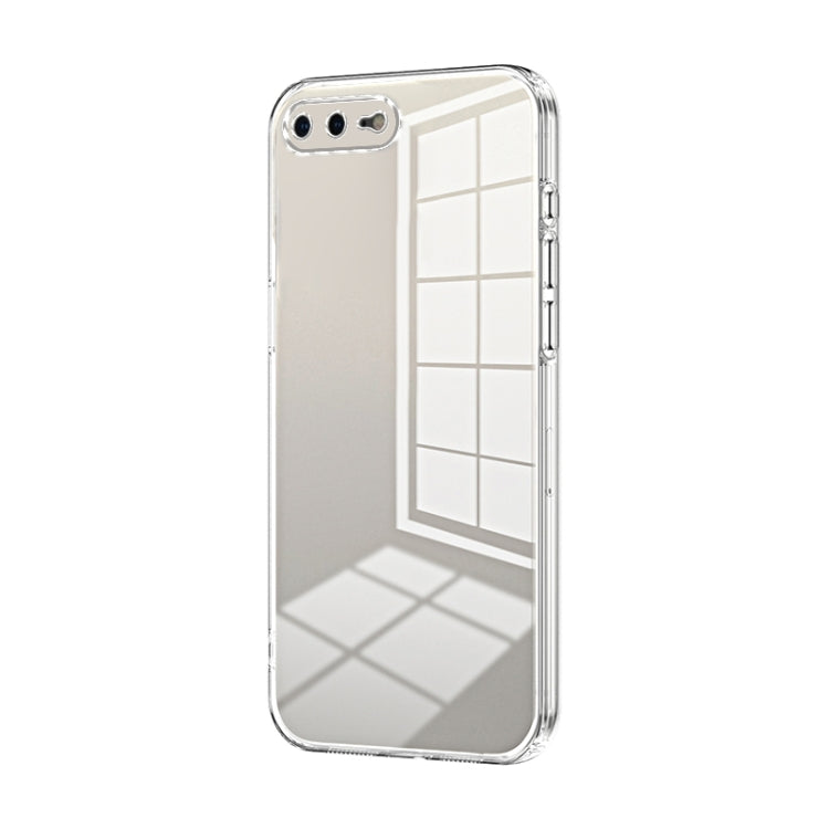 Transparent Plating Fine Hole Phone Case, For iPhone 8 Plus / 7 Plus