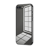 Transparent Plating Fine Hole Phone Case, For iPhone 8 Plus / 7 Plus