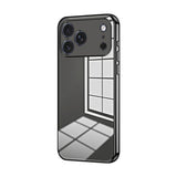 Transparent Plating Fine Hole Phone Case, For iPhone 17e / 16e, For iPhone 17 Pro Max, For iPhone 17 Pro, For iPhone 17, For iPhone Air, For iPhone 16 Pro Max