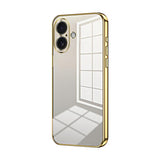 Transparent Plating Fine Hole Phone Case, For iPhone 17e / 16e, For iPhone 17 Pro Max, For iPhone 17 Pro, For iPhone 17, For iPhone Air, For iPhone 16 Pro Max