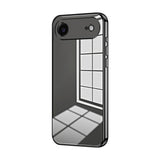 Transparent Plating Fine Hole Phone Case, For iPhone 17e / 16e, For iPhone 17 Pro Max, For iPhone 17 Pro, For iPhone 17, For iPhone Air, For iPhone 16 Pro Max