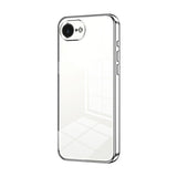 Transparent Plating Fine Hole Phone Case, For iPhone 17e / 16e, For iPhone 17 Pro Max, For iPhone 17 Pro, For iPhone 17, For iPhone Air, For iPhone 16 Pro Max