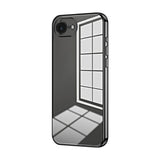 Transparent Plating Fine Hole Phone Case, For iPhone 17e / 16e, For iPhone 17 Pro Max, For iPhone 17 Pro, For iPhone 17, For iPhone Air, For iPhone 16 Pro Max