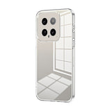 Transparent Plating Fine Hole Phone Case, For Xiaomi 14T, For Xiaomi 14 Ultra, For Xiaomi 14 Pro, For Xiaomi 14, For Xiaomi 13 Ultra, For Xiaomi Civi 3