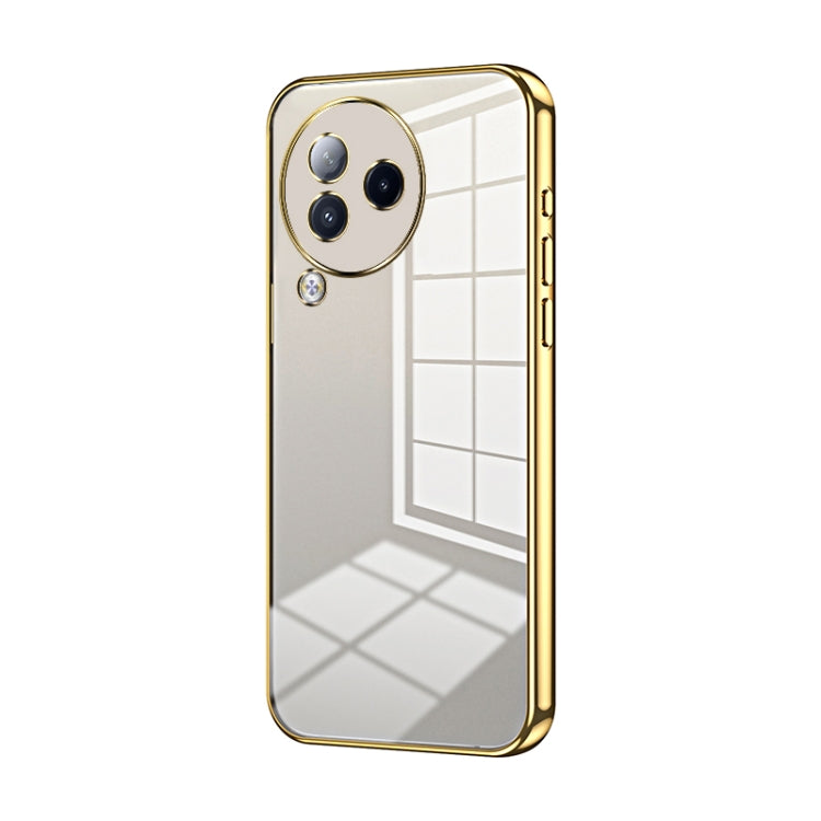 Transparent Plating Fine Hole Phone Case, For Xiaomi 14T, For Xiaomi 14 Ultra, For Xiaomi 14 Pro, For Xiaomi 14, For Xiaomi 13 Ultra, For Xiaomi Civi 3
