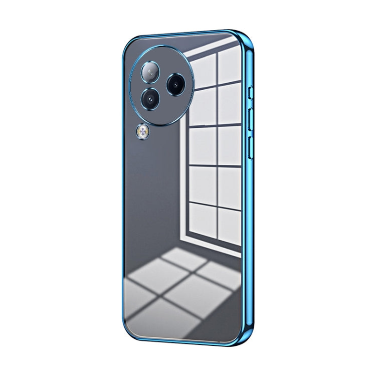 Transparent Plating Fine Hole Phone Case, For Xiaomi 14T, For Xiaomi 14 Ultra, For Xiaomi 14 Pro, For Xiaomi 14, For Xiaomi 13 Ultra, For Xiaomi Civi 3