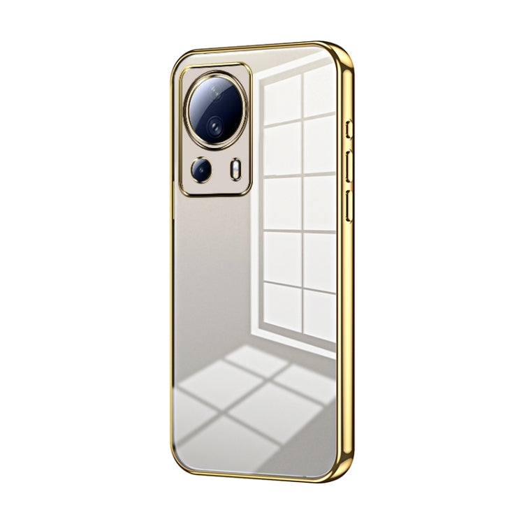 Transparent Plating Fine Hole Phone Case, For Xiaomi Civi 2 / 13 Lite, For Xiaomi 13 Pro, For Xiaomi 13, For Xiaomi 12T Pro, For Xiaomi 12 Pro / 12S Pro, For Xiaomi 12S