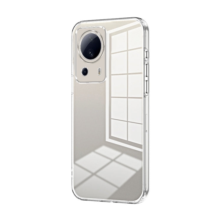 Transparent Plating Fine Hole Phone Case, For Xiaomi Civi 2 / 13 Lite, For Xiaomi 13 Pro, For Xiaomi 13, For Xiaomi 12T Pro, For Xiaomi 12 Pro / 12S Pro, For Xiaomi 12S