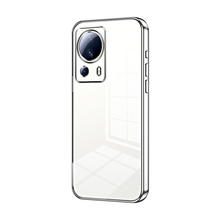 Transparent Plating Fine Hole Phone Case, For Xiaomi Civi 2 / 13 Lite, For Xiaomi 13 Pro, For Xiaomi 13, For Xiaomi 12T Pro, For Xiaomi 12 Pro / 12S Pro, For Xiaomi 12S