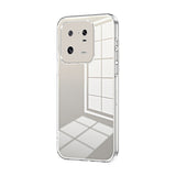 Transparent Plating Fine Hole Phone Case, For Xiaomi Civi 2 / 13 Lite, For Xiaomi 13 Pro, For Xiaomi 13, For Xiaomi 12T Pro, For Xiaomi 12 Pro / 12S Pro, For Xiaomi 12S