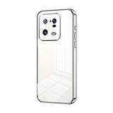 Transparent Plating Fine Hole Phone Case, For Xiaomi Civi 2 / 13 Lite, For Xiaomi 13 Pro, For Xiaomi 13, For Xiaomi 12T Pro, For Xiaomi 12 Pro / 12S Pro, For Xiaomi 12S