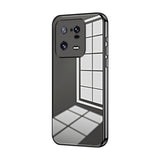 Transparent Plating Fine Hole Phone Case, For Xiaomi Civi 2 / 13 Lite, For Xiaomi 13 Pro, For Xiaomi 13, For Xiaomi 12T Pro, For Xiaomi 12 Pro / 12S Pro, For Xiaomi 12S