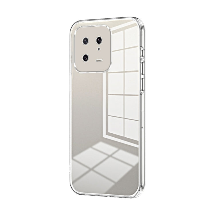 Transparent Plating Fine Hole Phone Case, For Xiaomi Civi 2 / 13 Lite, For Xiaomi 13 Pro, For Xiaomi 13, For Xiaomi 12T Pro, For Xiaomi 12 Pro / 12S Pro, For Xiaomi 12S