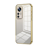 Transparent Plating Fine Hole Phone Case, For Xiaomi Civi 2 / 13 Lite, For Xiaomi 13 Pro, For Xiaomi 13, For Xiaomi 12T Pro, For Xiaomi 12 Pro / 12S Pro, For Xiaomi 12S
