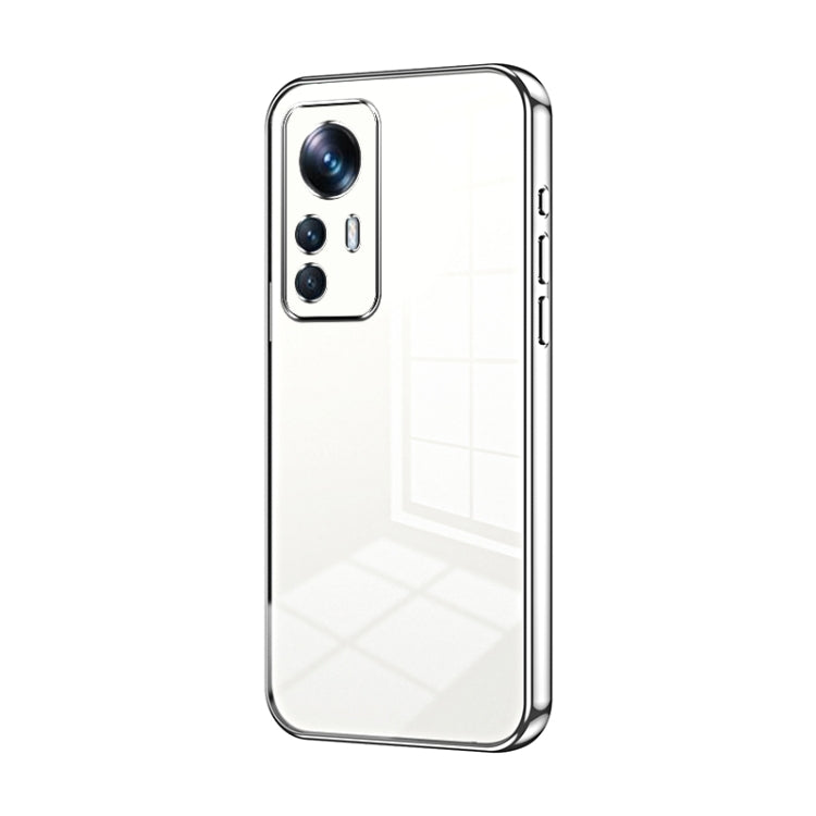 Transparent Plating Fine Hole Phone Case, For Xiaomi Civi 2 / 13 Lite, For Xiaomi 13 Pro, For Xiaomi 13, For Xiaomi 12T Pro, For Xiaomi 12 Pro / 12S Pro, For Xiaomi 12S
