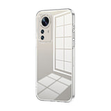 Transparent Plating Fine Hole Phone Case, For Xiaomi Civi 2 / 13 Lite, For Xiaomi 13 Pro, For Xiaomi 13, For Xiaomi 12T Pro, For Xiaomi 12 Pro / 12S Pro, For Xiaomi 12S