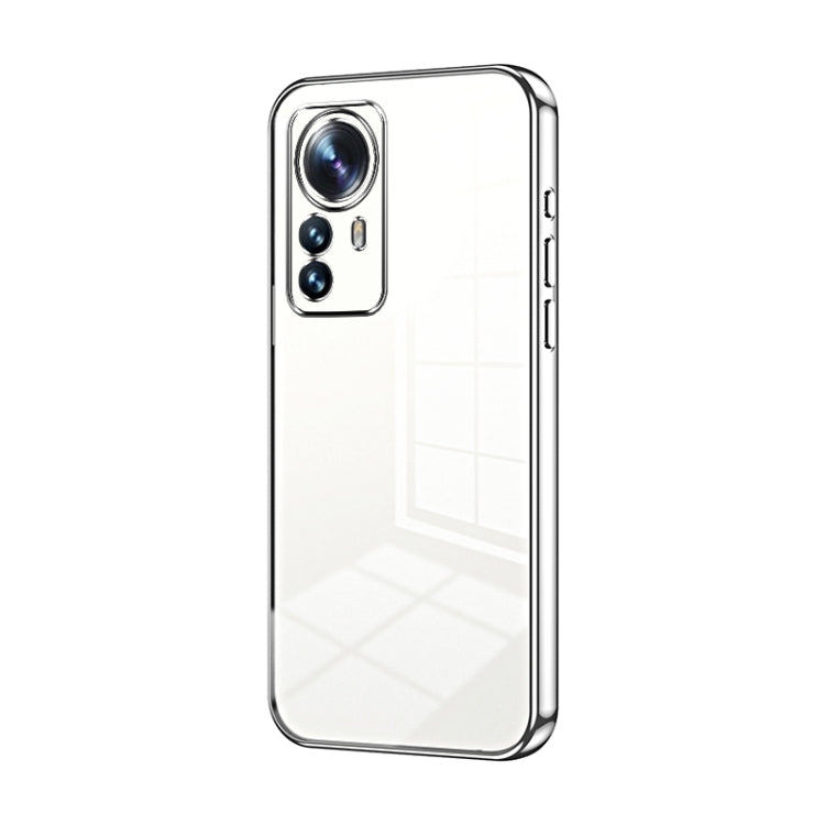 Transparent Plating Fine Hole Phone Case, For Xiaomi Civi 2 / 13 Lite, For Xiaomi 13 Pro, For Xiaomi 13, For Xiaomi 12T Pro, For Xiaomi 12 Pro / 12S Pro, For Xiaomi 12S