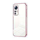 Transparent Plating Fine Hole Phone Case, For Xiaomi Civi 2 / 13 Lite, For Xiaomi 13 Pro, For Xiaomi 13, For Xiaomi 12T Pro, For Xiaomi 12 Pro / 12S Pro, For Xiaomi 12S