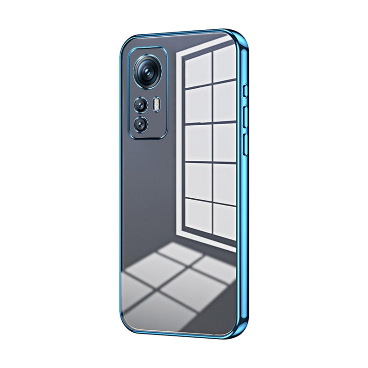 Transparent Plating Fine Hole Phone Case, For Xiaomi Civi 2 / 13 Lite, For Xiaomi 13 Pro, For Xiaomi 13, For Xiaomi 12T Pro, For Xiaomi 12 Pro / 12S Pro, For Xiaomi 12S